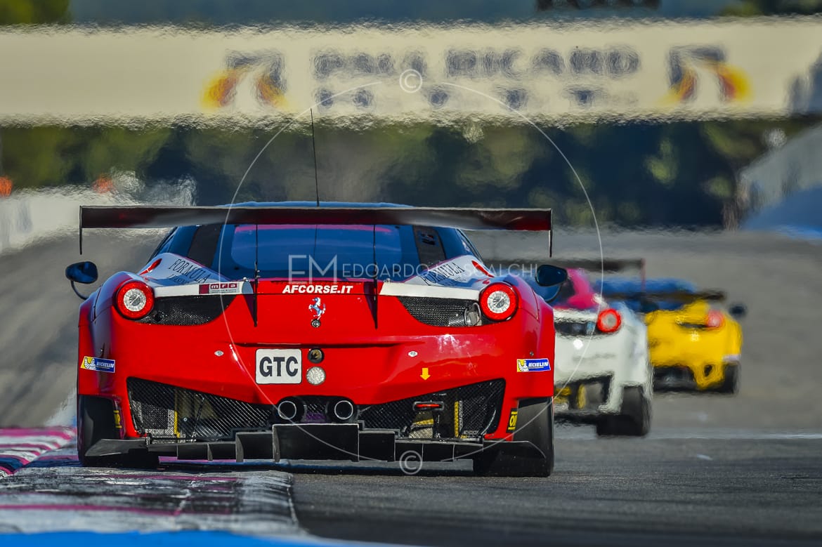 Ferrari 458 GT3, European Le Mans Series, Circuit Paul Ricard